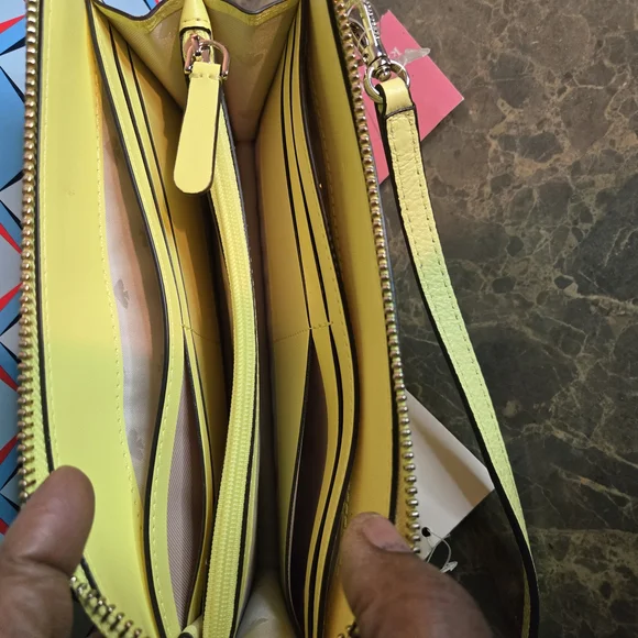 Kate Spade Jackson Small Tab Crossbody Limelight - Picture 7 of 10